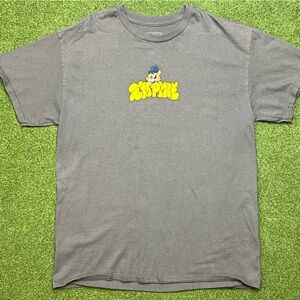 Empyre Gray Tee with Yellow Graphic